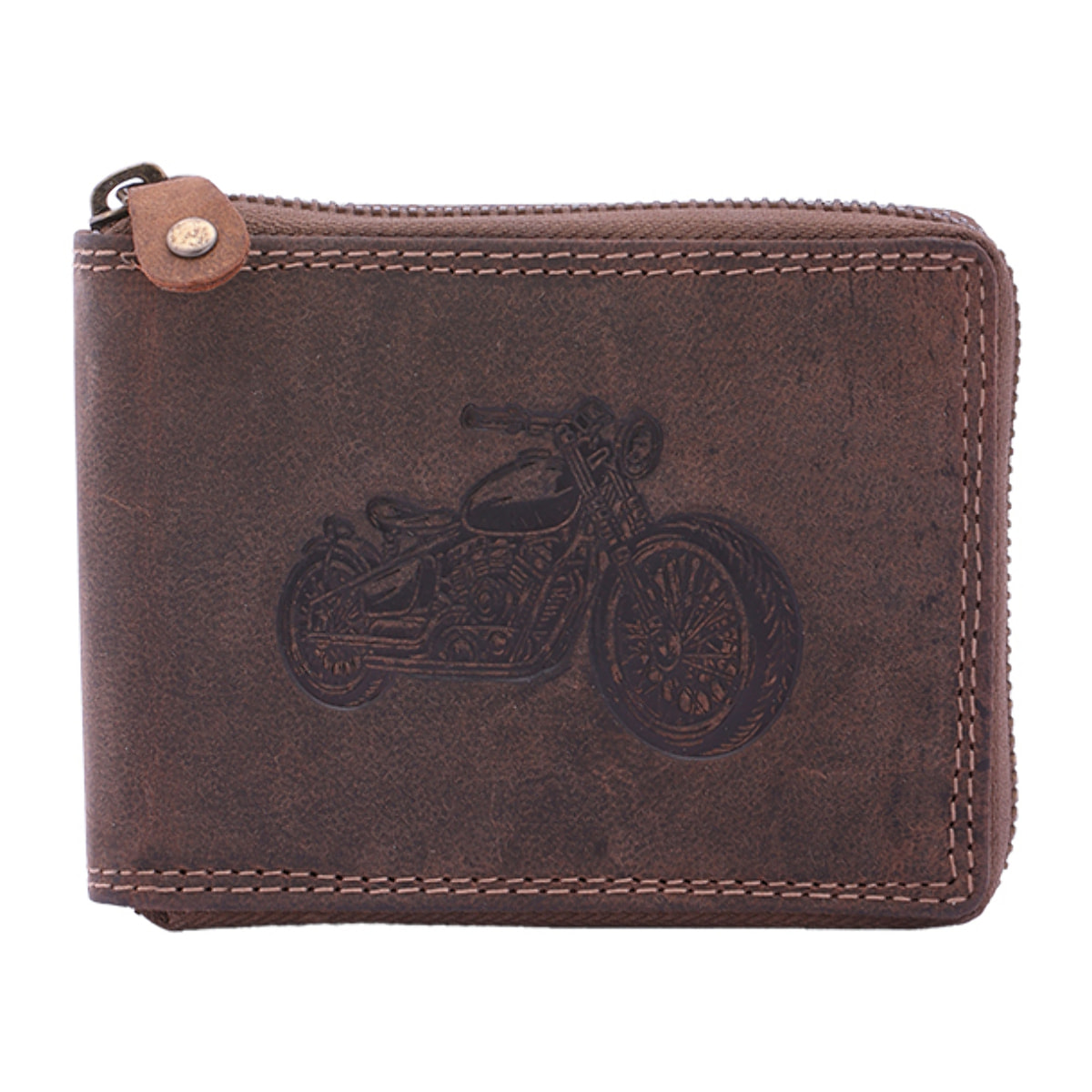 Portafoglio  da uomo In Vera pelle Made in Italy 9,5x12,5x2,5 cm