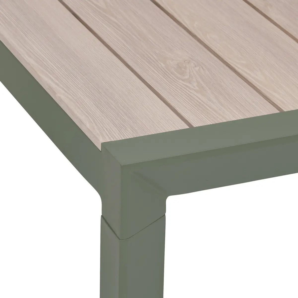 Table de jardin 6 places Evasion beige lin/laurier
