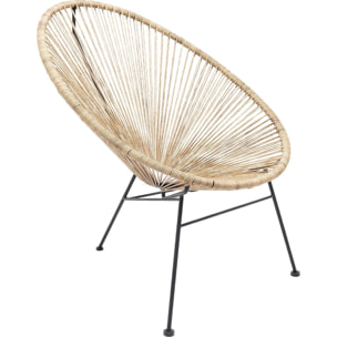 Fauteuil de jardin Spaghetti nature Kare Design