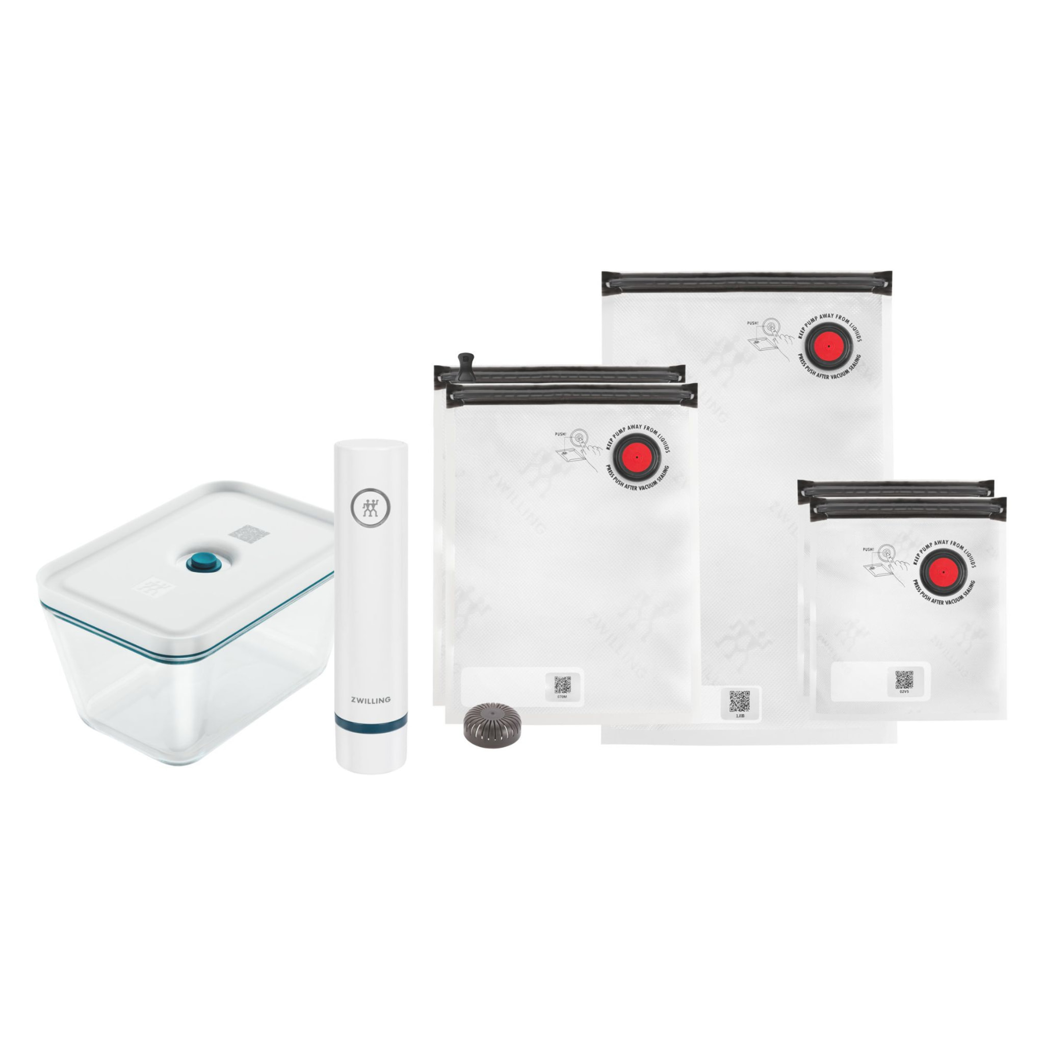 Kit de démarrage sous vide, Verre, 7-pcs, La Mer