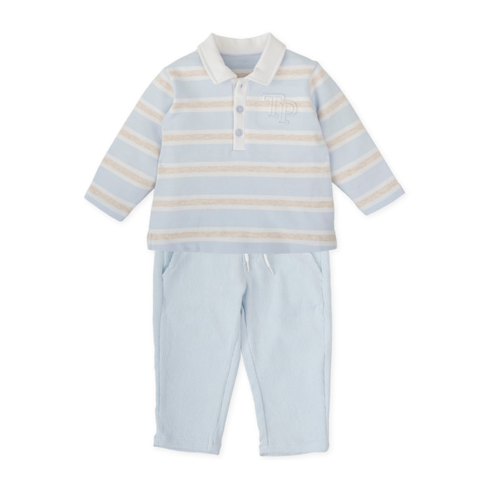 CONJUNTO NIÑO AZUL CIELO - Azul cielo