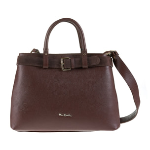 Borsa a mano da donna Made in Italy - Modello Lumina Chic - 100% pelle - 37.0 x 25.0 x 12.0 cm