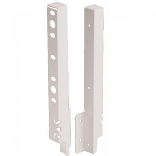 Set raccord HETTICH ArciTech pour paroi arrière blanc - 282 mm - 9149284