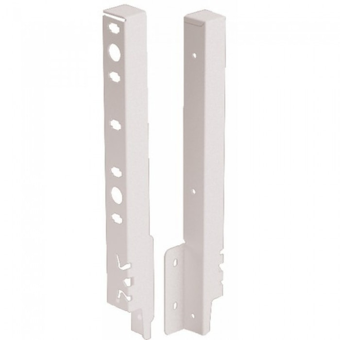 Set raccord HETTICH ArciTech pour paroi arrière blanc - 282 mm - 9149284