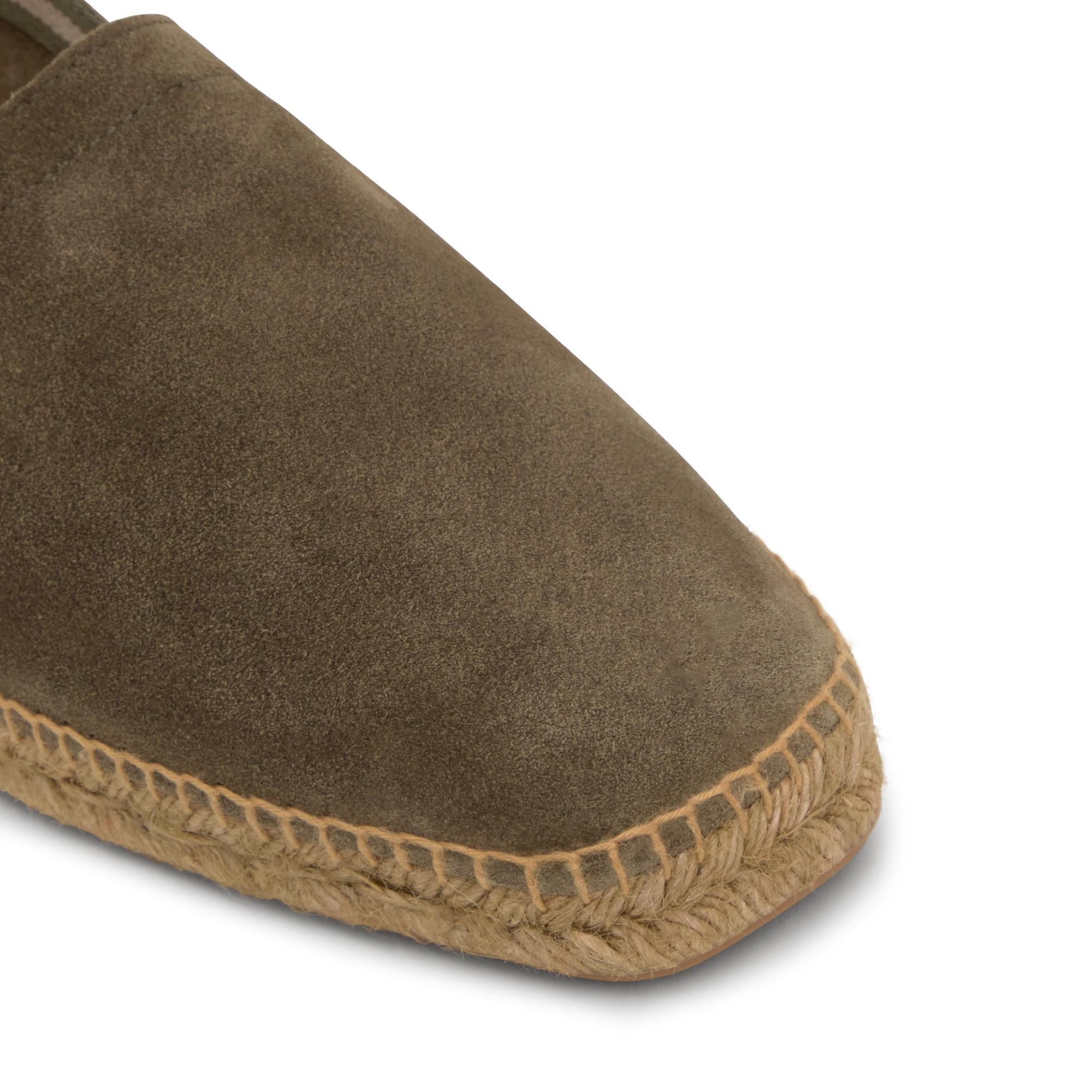 Icónica alpargata Pablo estilo camping en serraje