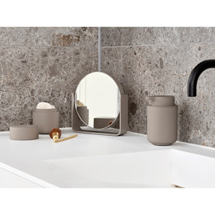 Miroir de table avec grossissement 5 x Ume Gris clair