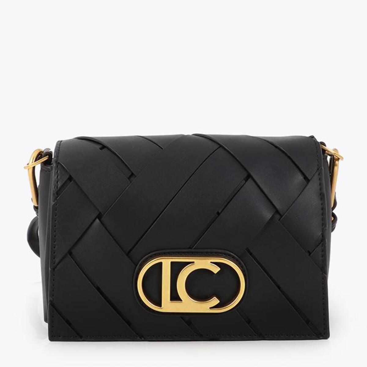 Borsa a tracolla intrecciata