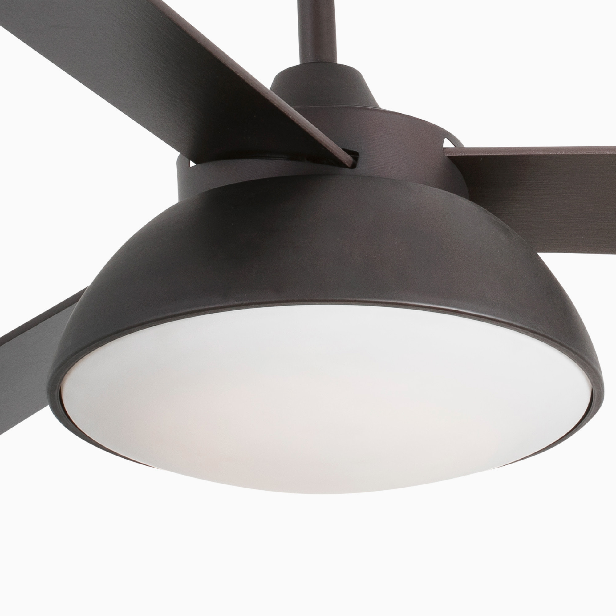 RODAS L LED ventilatore da soffitto marrone DC