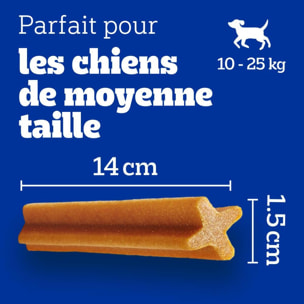 PEDIGREE BIEN-ETRE moyen chien Aliments complémentaires articulation + Dentastix