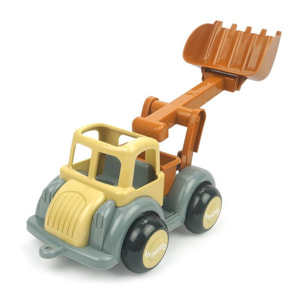 EARTH COLORS JUMBO DIGGER TRUCK - JUGUETE DE EMPUJAR - TIRAR