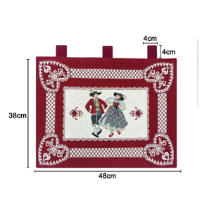 Copriforno Cucina Universale Cinigliato Copertura ProtezioneDecoarzione Forno Disegno Tirolo