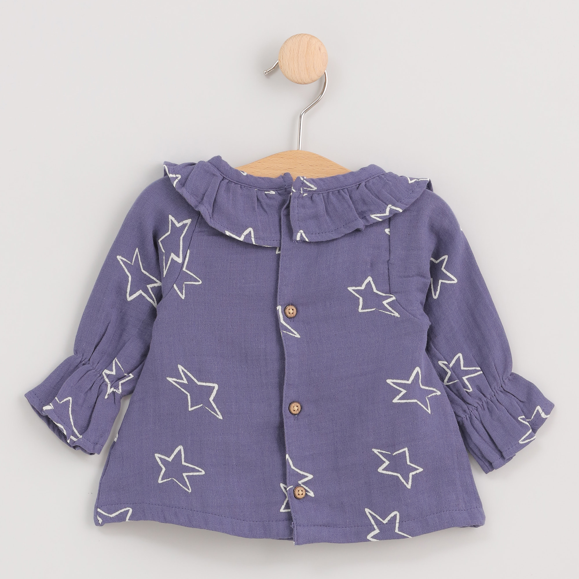 Blusa muselina Winter Sky Girl