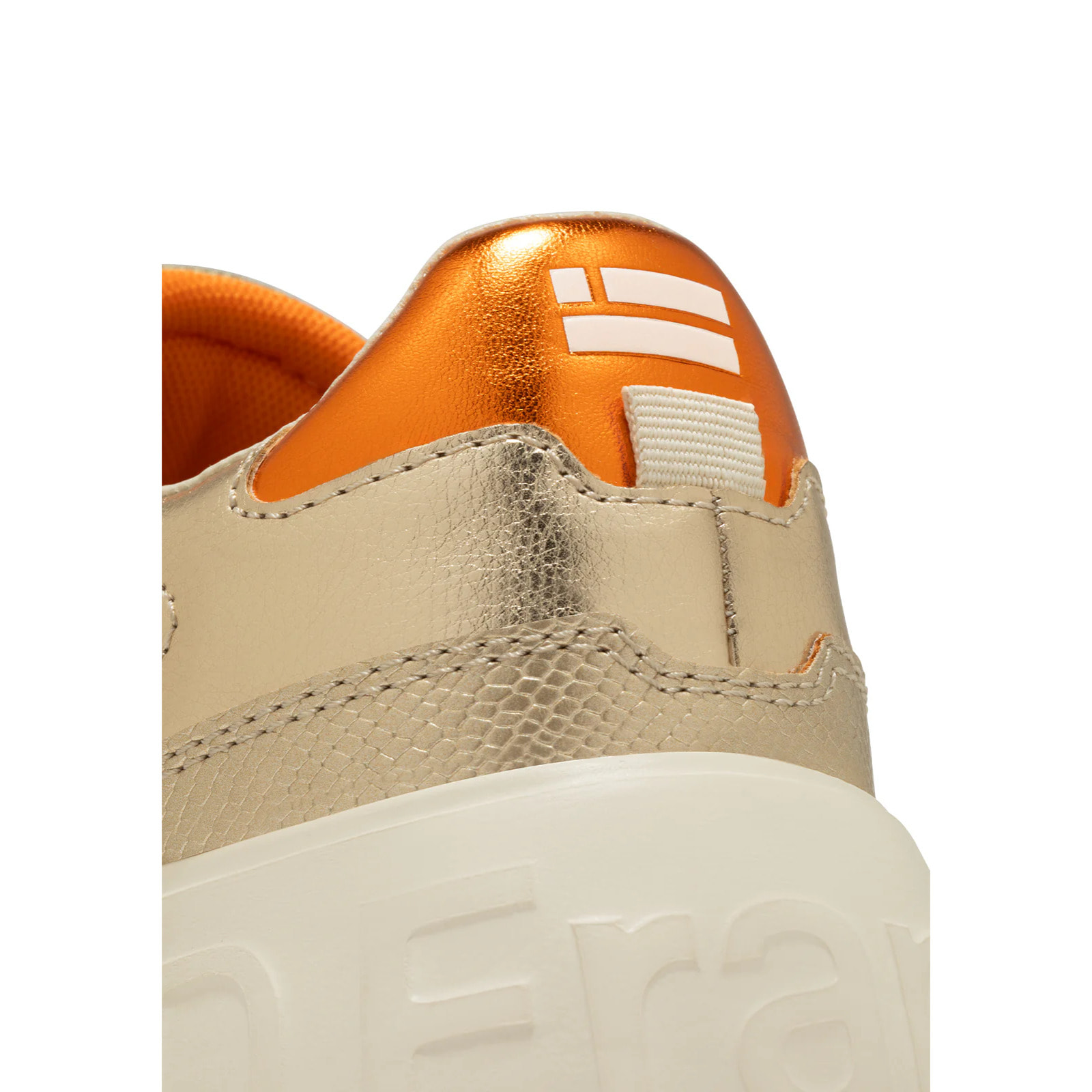 Zapatillas Deportivas Mujer Court Basic Snake Oro