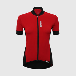 Brio Women's Short Sleeve Jersey - Rosso