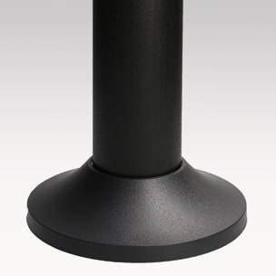 Forlight Baliza Ip44 Yika Led 6,3W 3000K Negro 677Lm