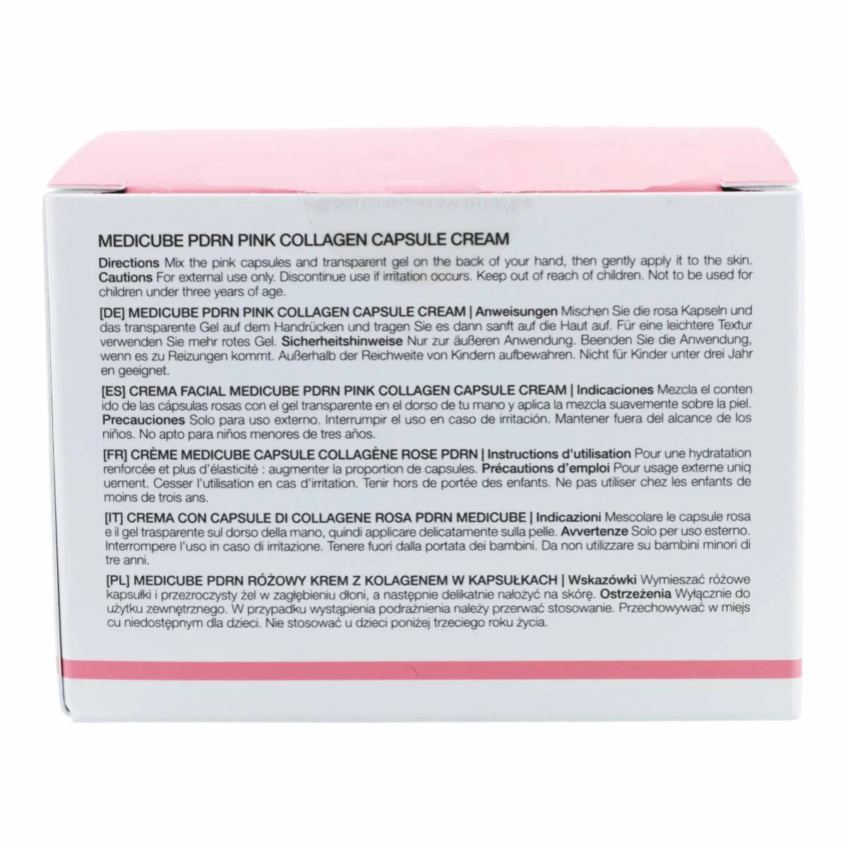 Crema facial PDRN Pink Collagen Capsule Cream Medicube 55 g