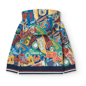 Chaqueta felpa estampada de bebé -BCI