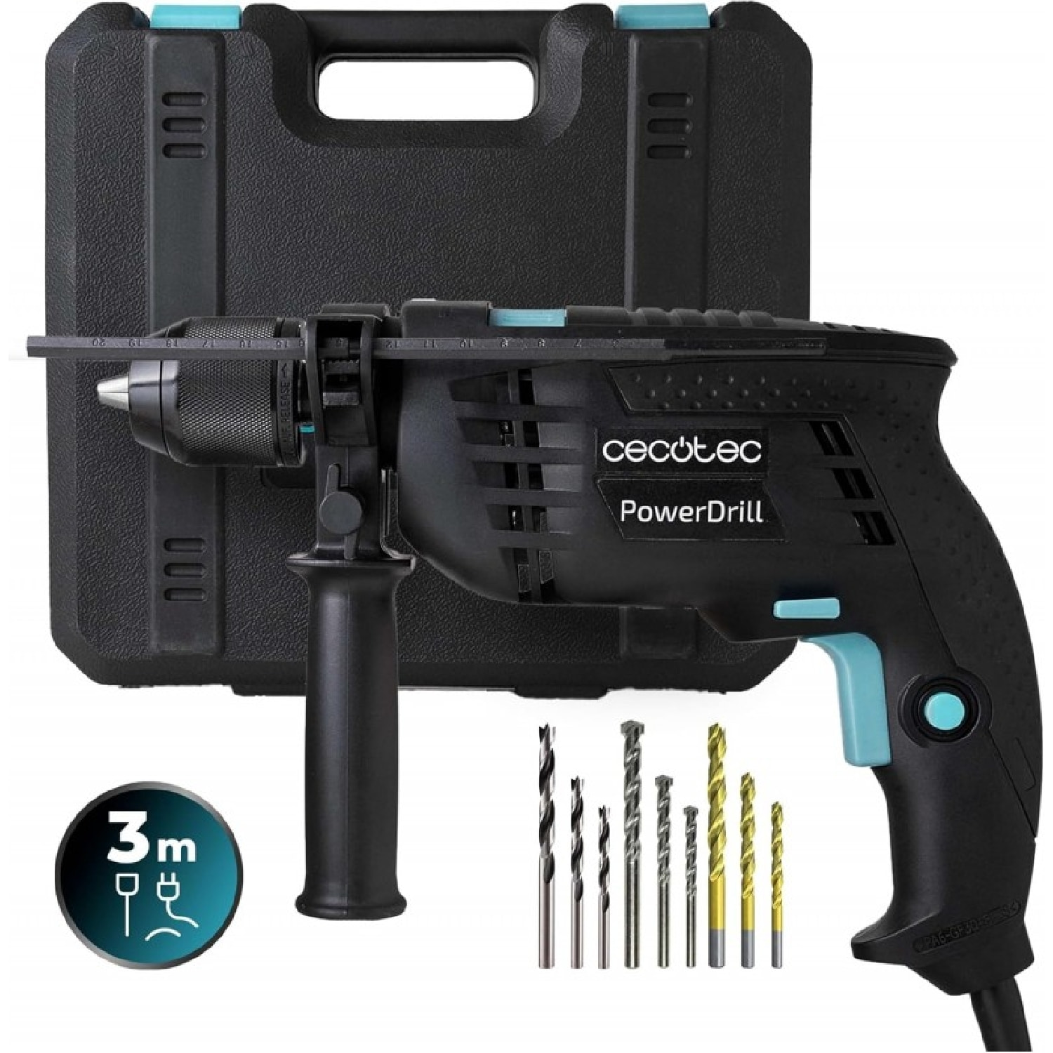 Cecotec Perceuse PowerDrill 850 Keyless