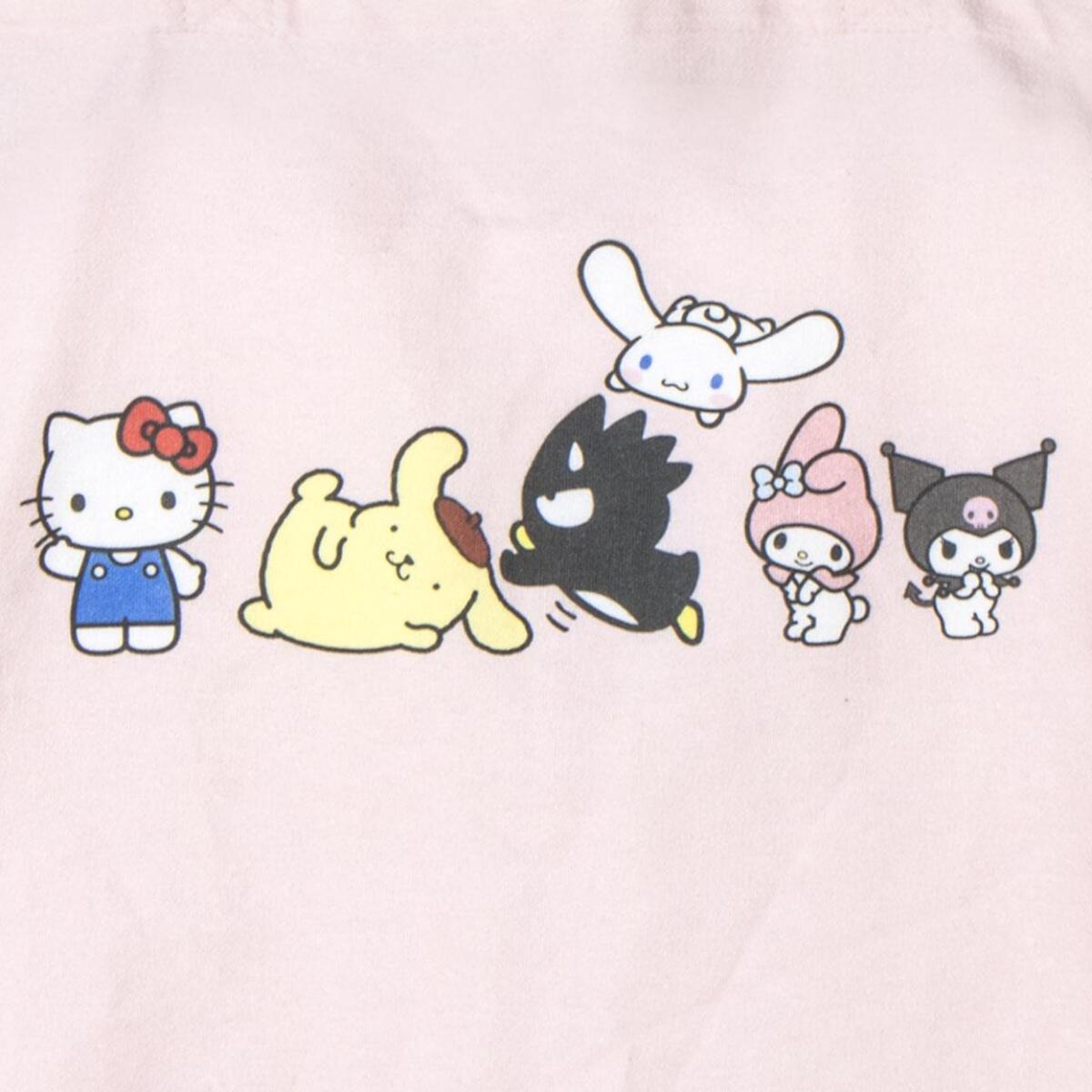 Bolsa Shopping Hello Kitty & Friends - Color Rosa