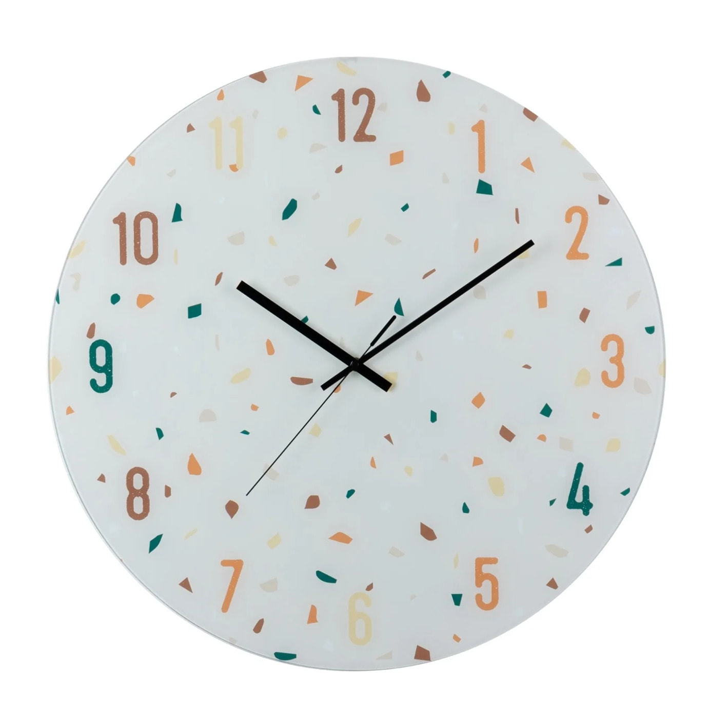 Reloj Pared Terrazo 60x4,5x60 Cm