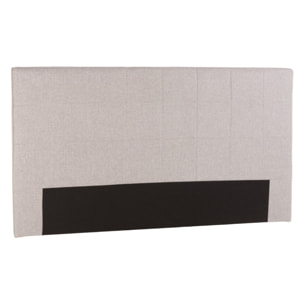 ARTHUR - Tête de lit rembourrée pour lits 160/180cm couleur grise