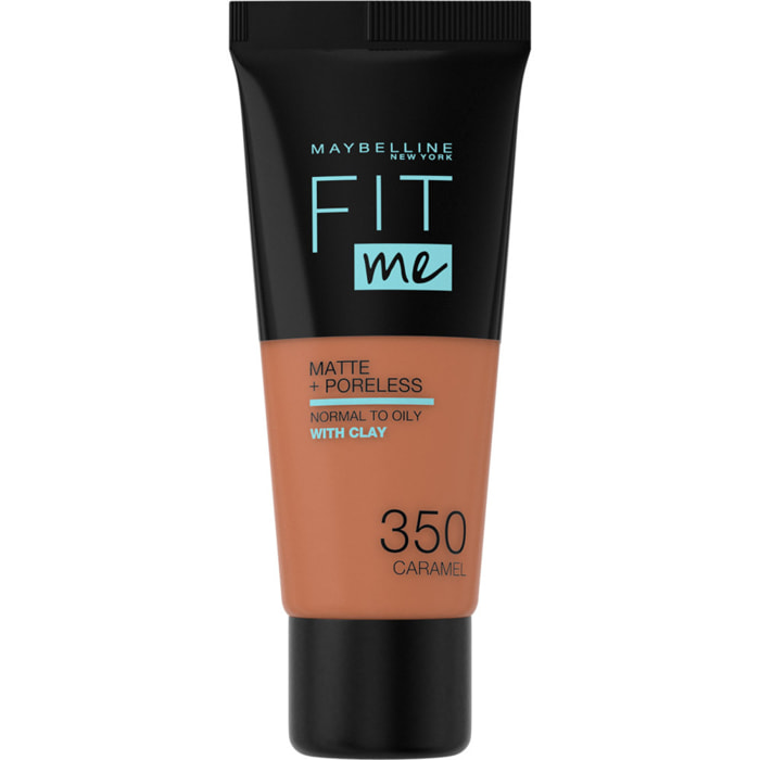 Maybelline New York Fit Me! Matte + Poreless Fond de teint 350 CARAMEL 30 MLT