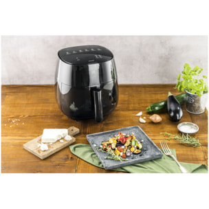 Air Fryer - Friteuse à Air Chaud sans Huile, 4 L, 6 Programmes, 1400 W