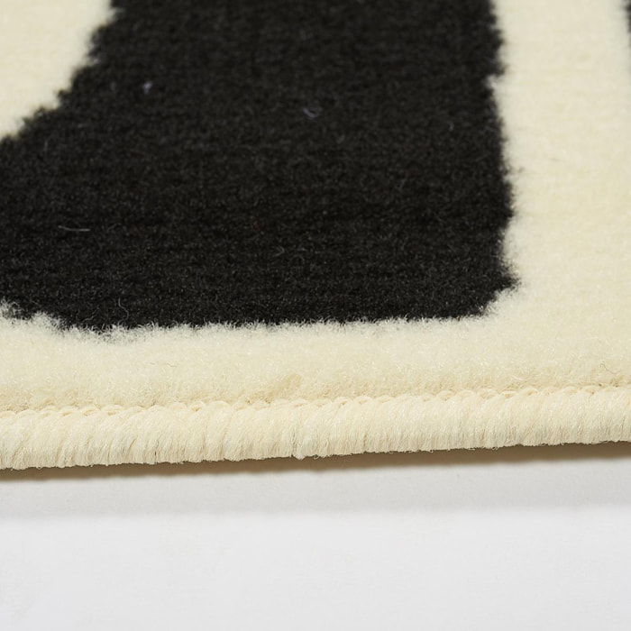 Tapis salon et chambre tissé motif géométrique NUNO