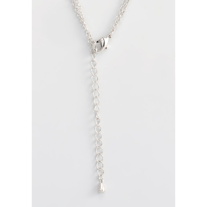 Collana U.S. Polo Assn. In metallo rodiato