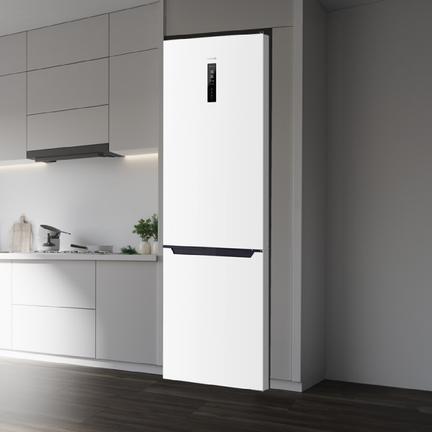 Cecotec Frigorífico combi Bolero CoolMarket Combi 322T White D