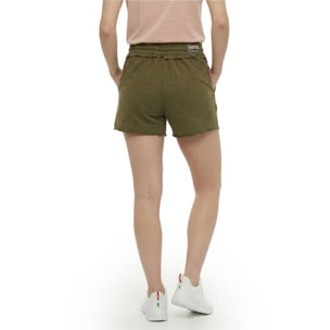 Pantalones cortos estilo safari urbano para mujer