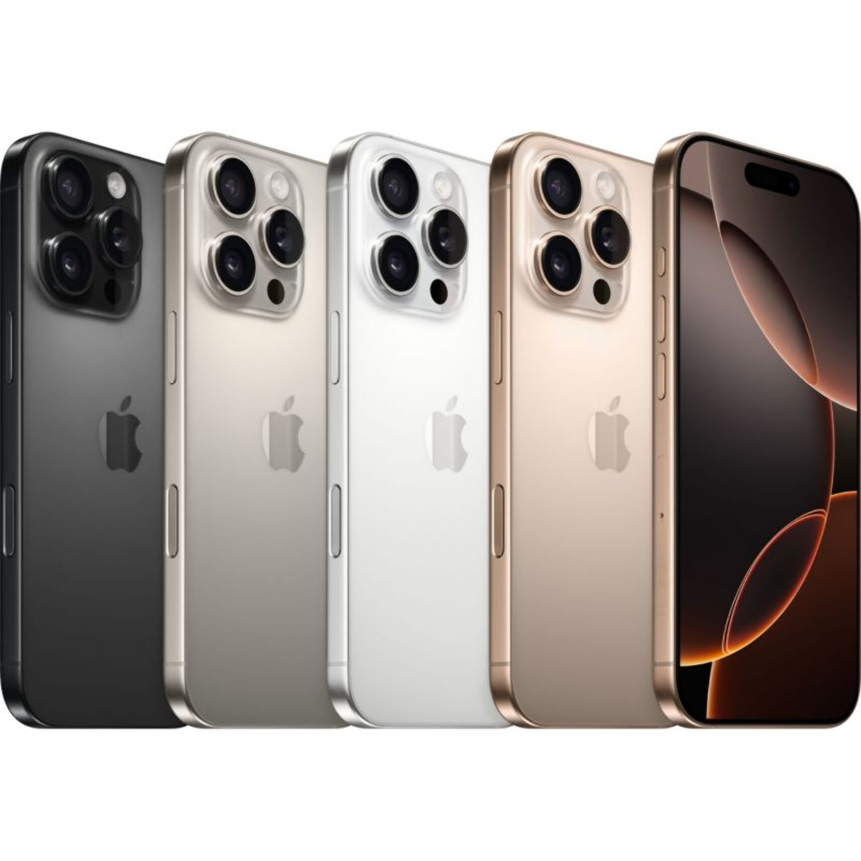 Smartphone APPLE iPhone 16 Pro Titane Naturel 128Go