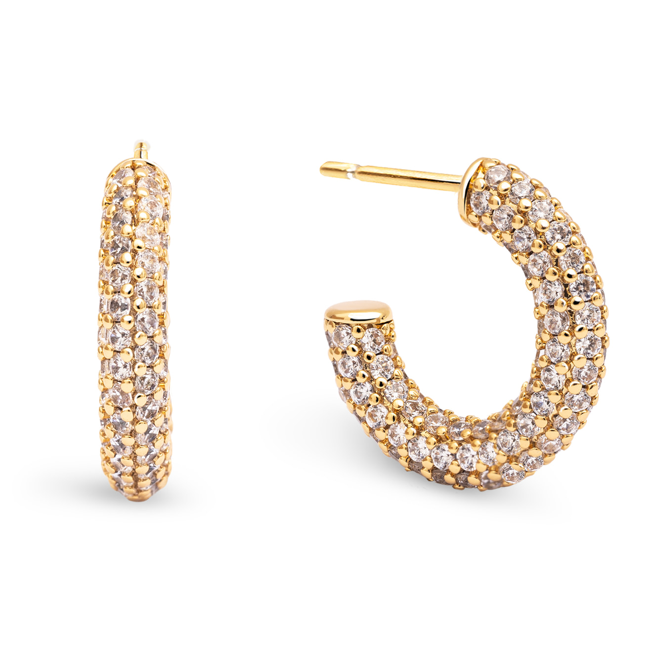 Orecchino Life Placcato Oro