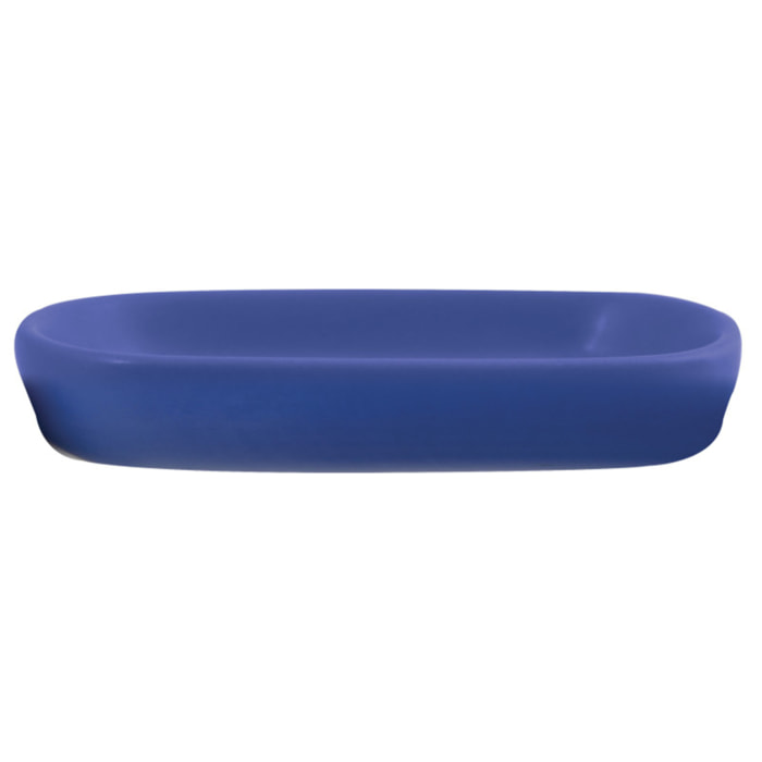 Porte savon Céramique MAONIE Bleu roi mat MSV