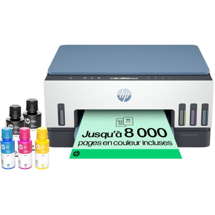 Imprimante jet d'encre HP Smart Tank Plus 7006