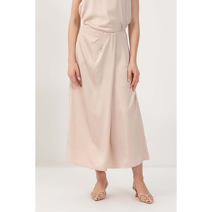 Kocca - Gonna midi con piega Donna