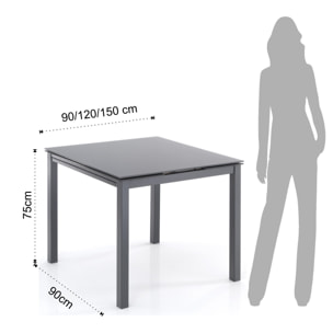 Tomasucci tavolo allungabile NEW DAILY 90 GREY grigio