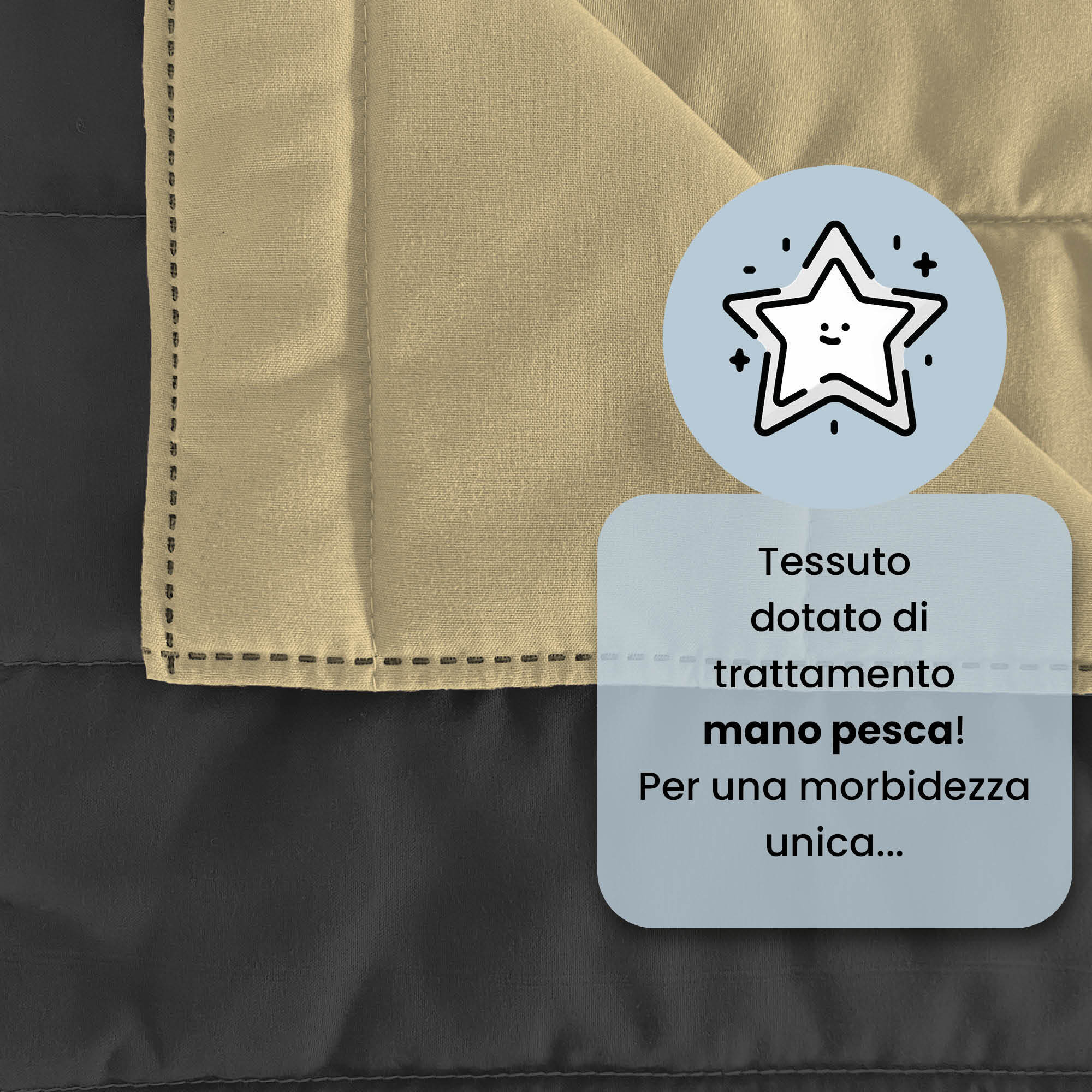 TRAPUNTINO ESTIVO ELEGANT MATRIMONIALE, BICOLORE