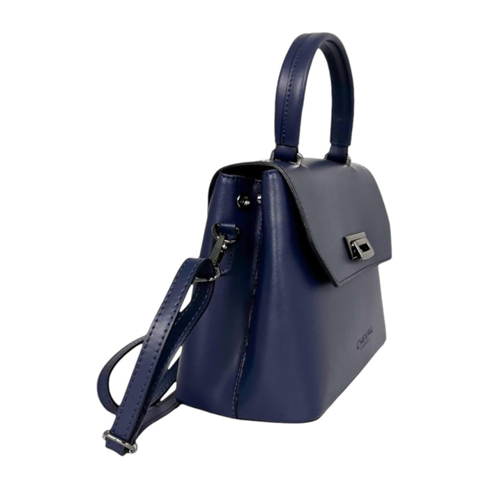 Borsa a mano Cheval Firenze Vittoria Blu Scuro