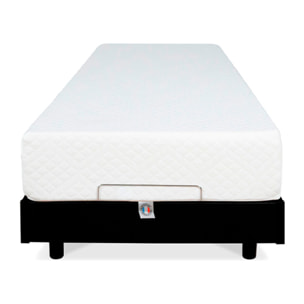 Ensemble Flex 1 place | Sommier électrique + Matelas Mémoire de forme