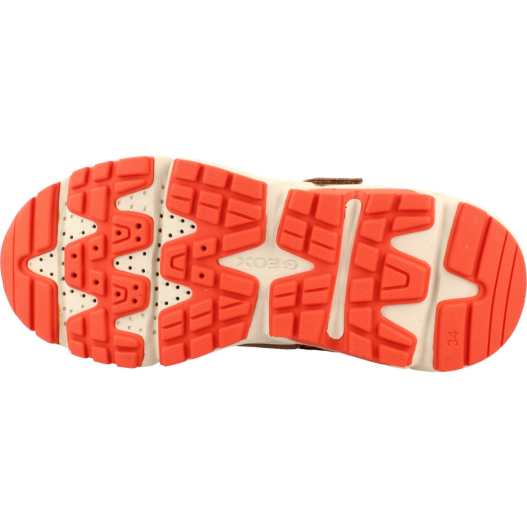 Zapatillas Niño de la marca GEOX  modelo J56LCD 0FUME MARRON