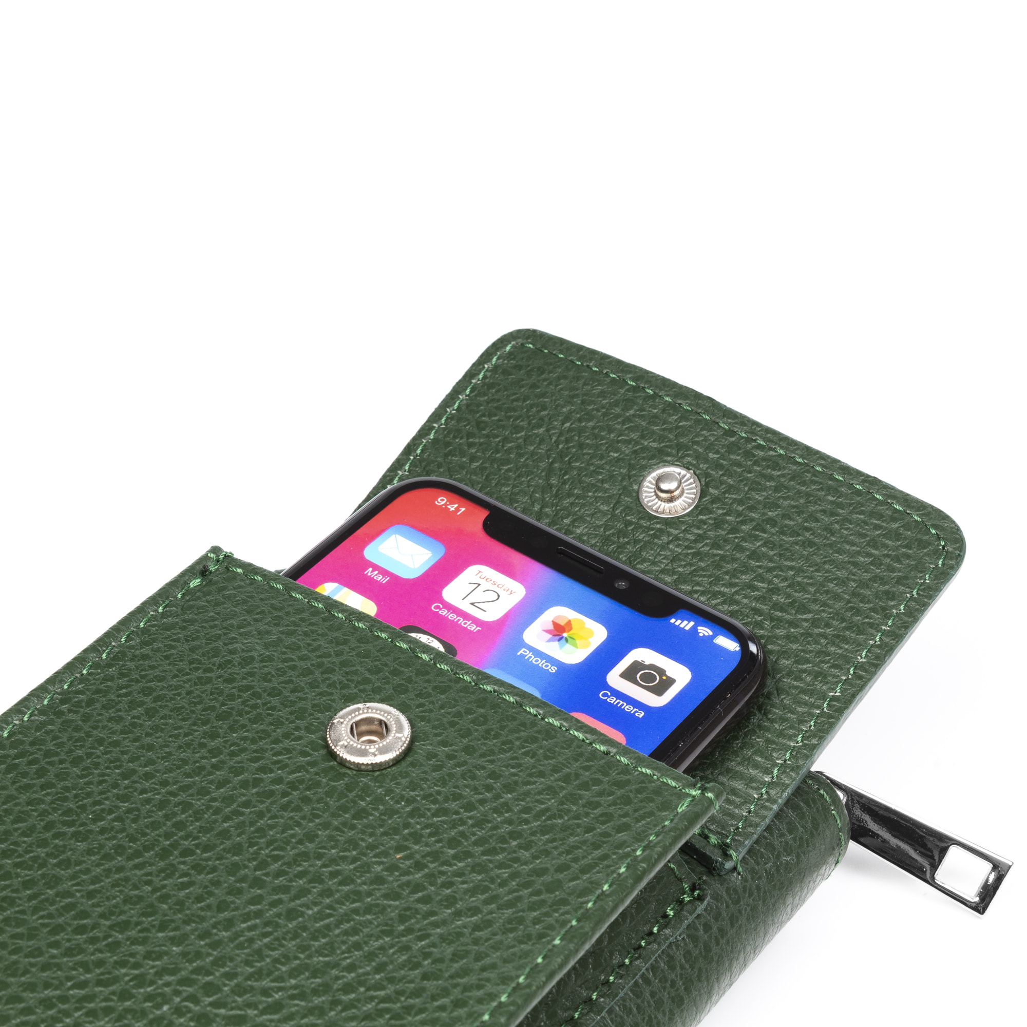 Carmina Cartera Mujer Mujer.Piel auténtica Dollaro