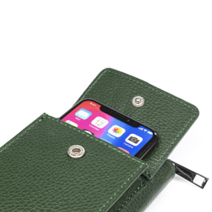 Carmina Cartera Mujer Mujer.Piel auténtica Dollaro