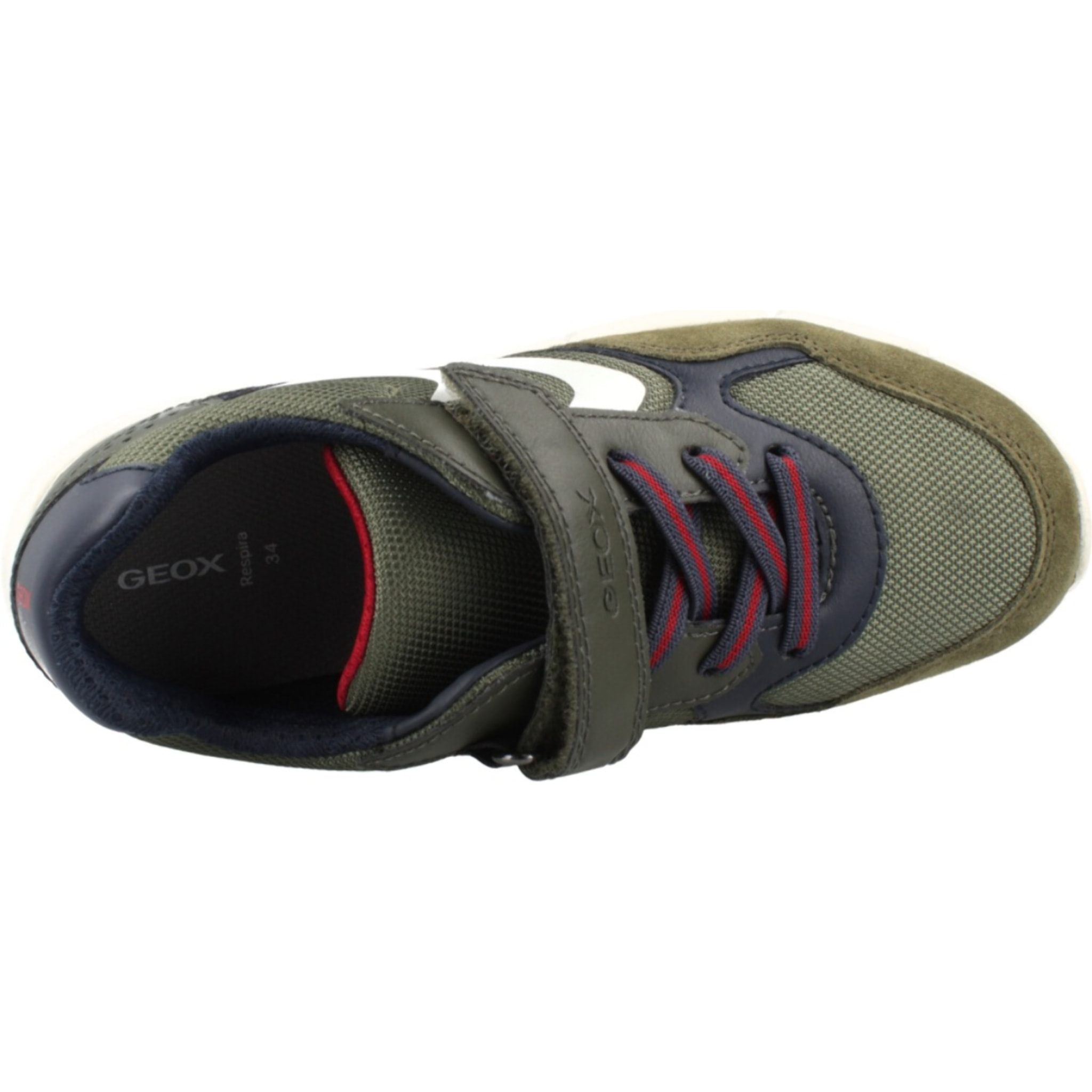 Zapatillas Niño de la marca GEOX  modelo J FLEXYPER BOY VERDE