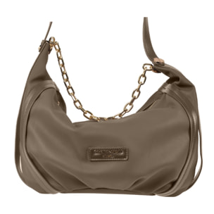 MELISSA BORSA A TRACOLLA TAUPE