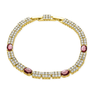 Pulsera Lux by Lux acabado oro 18k