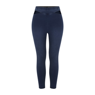 Jeggings N.O.W. 7/8 con vita alta e dettagli cut out
