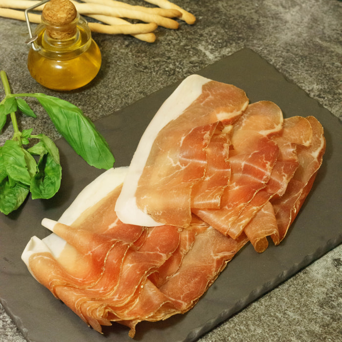 Jambons speck en chiffonnade -80g - Italie