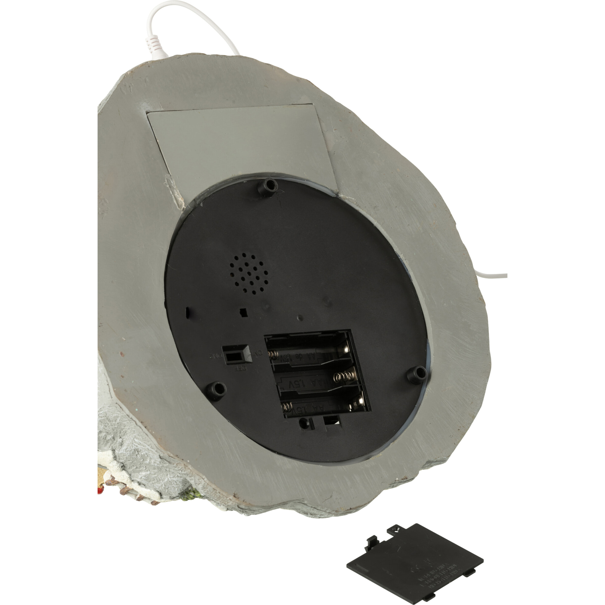 J-Line décoration Village Train - polyrésine - mix