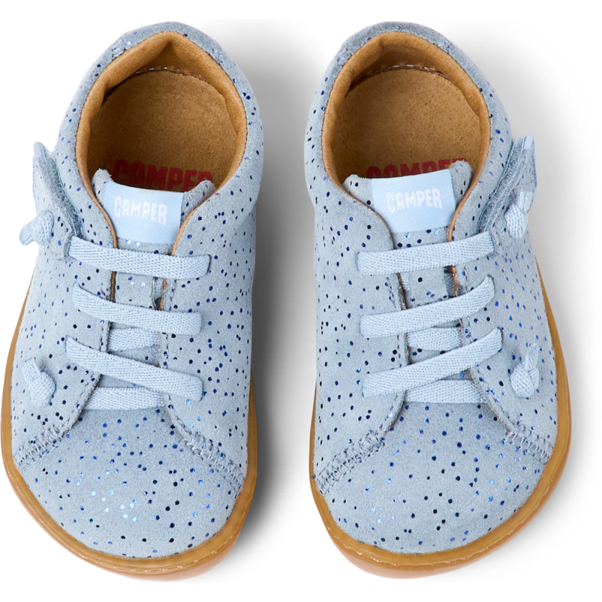 CAMPER Peu Cami - Zapatillas Sneakers Azul Infantil Unisex